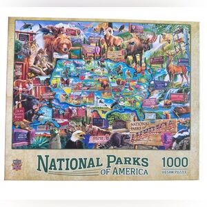 National Parks of America 1000 Piece Jigsaw Puzzle